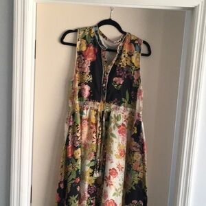 Johnny Was Silk Dress small